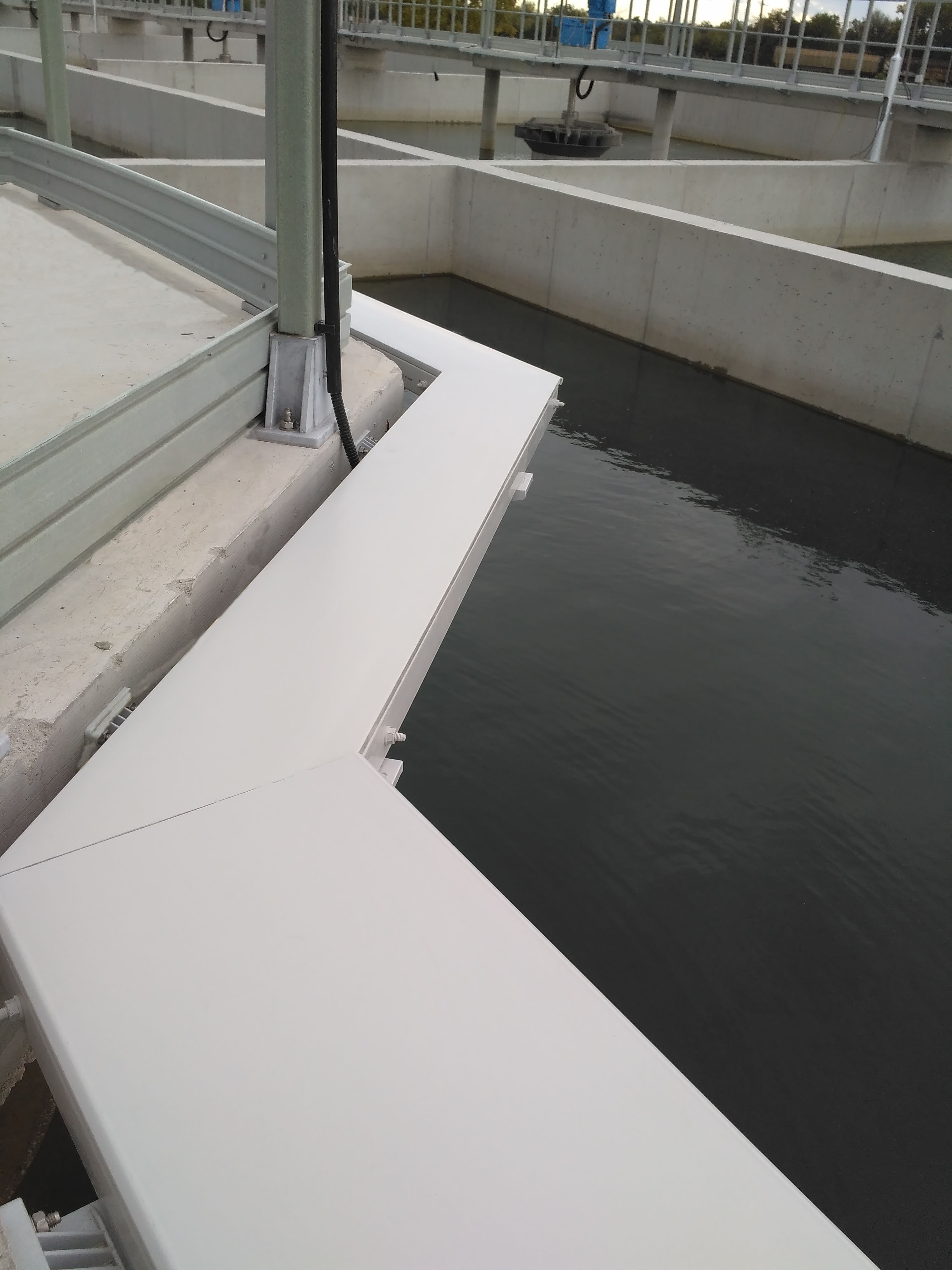 Imagen Proyecto Passerelle portacavi in PVC nell’impianto di trattamento delle acque 1247